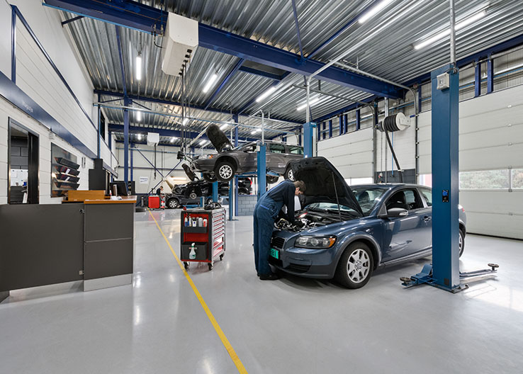Auto-van-Tilburg_Werkplaats-brandschoon-Deurne-Volvo