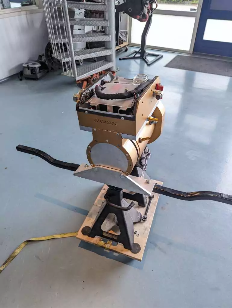 electric engine for converting a classic volkswagen van to electric