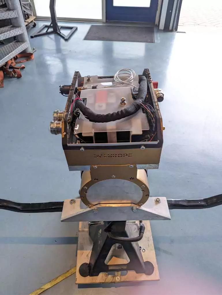 electric engine for converting a classic volkswagen van to electric