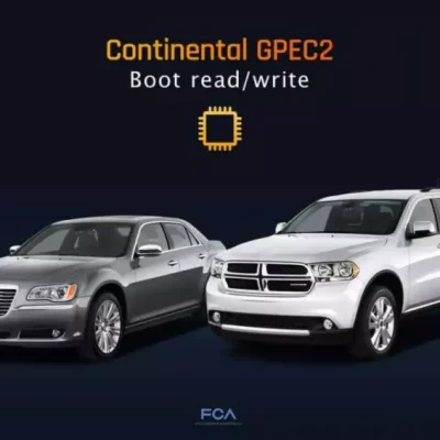 two cars on a dark blue background, continental tuning GPEC2